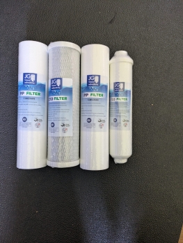 Ersatzfilter für 5 stufige Anlagen mit 10 Zoll Gehäusen mit NSF Zertifizierung