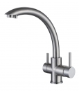 3 Wege Wasserhahn Edelstahl Elegance